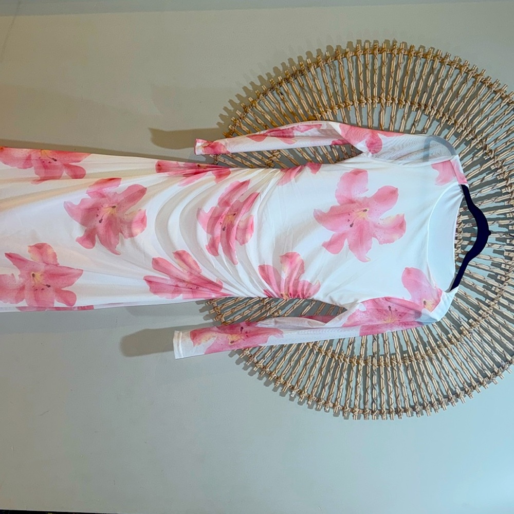 BRAND NEW MAXI SHEIN FLORAL DRESS